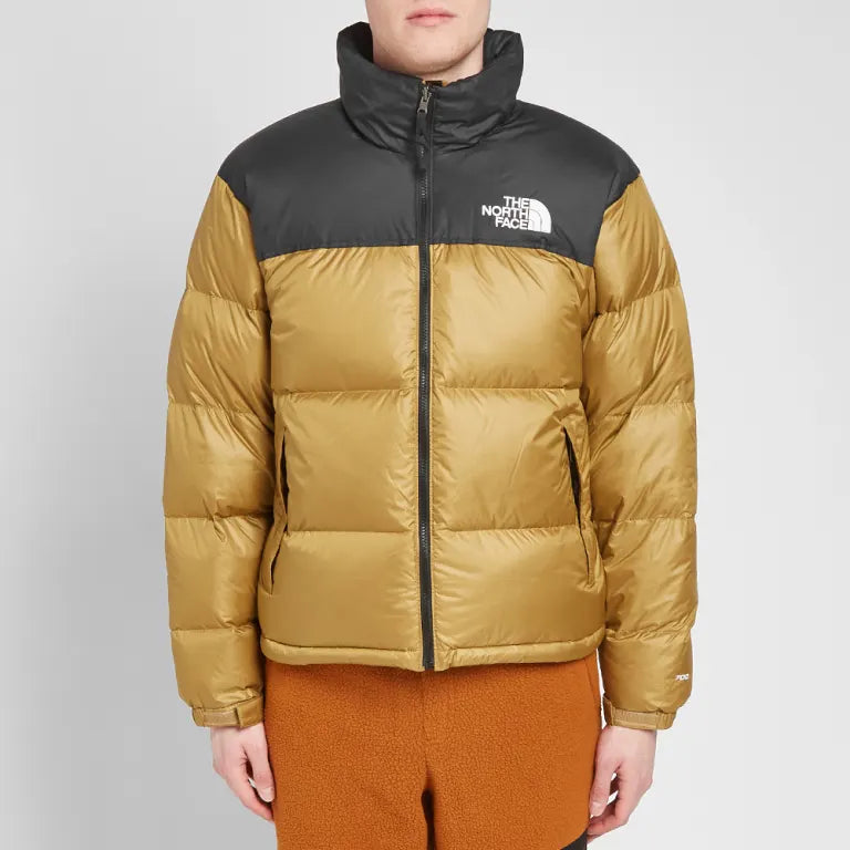 The North Face Dark Khaki Puffer Jacket