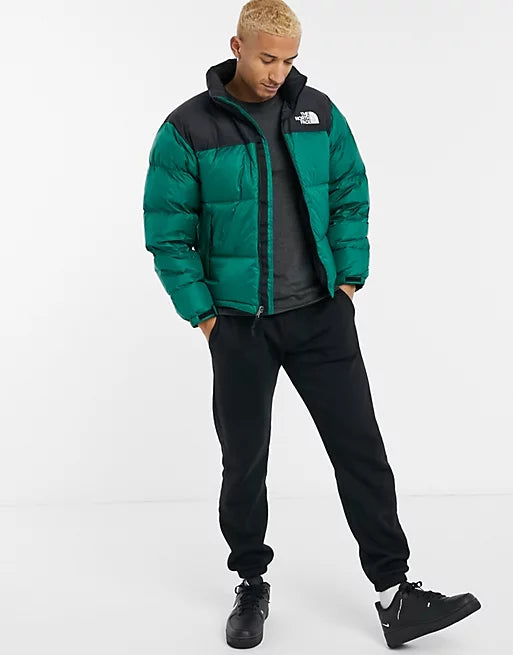 The North Face Dark Green Puffer Jacket