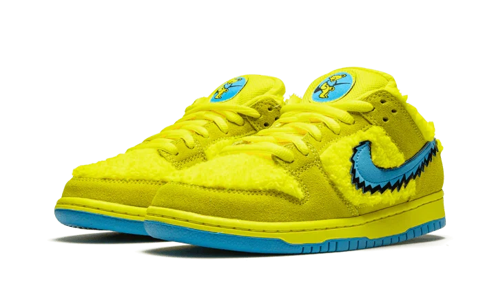 Nike SB Dunk Low Grateful Dead Bears Yellow
